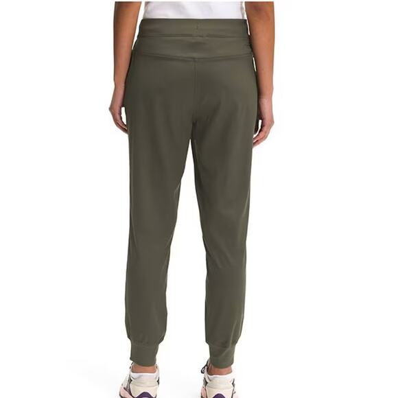 THE NORTH FACE Aphrodite Internal Drawstring Wicking Joggers XL New Taupe Green - Picture 2 of 9